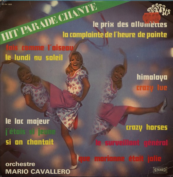 Mario Cavallero Et Son Orchestre - Hit Parade Chante - Pop Hits Vol 06
